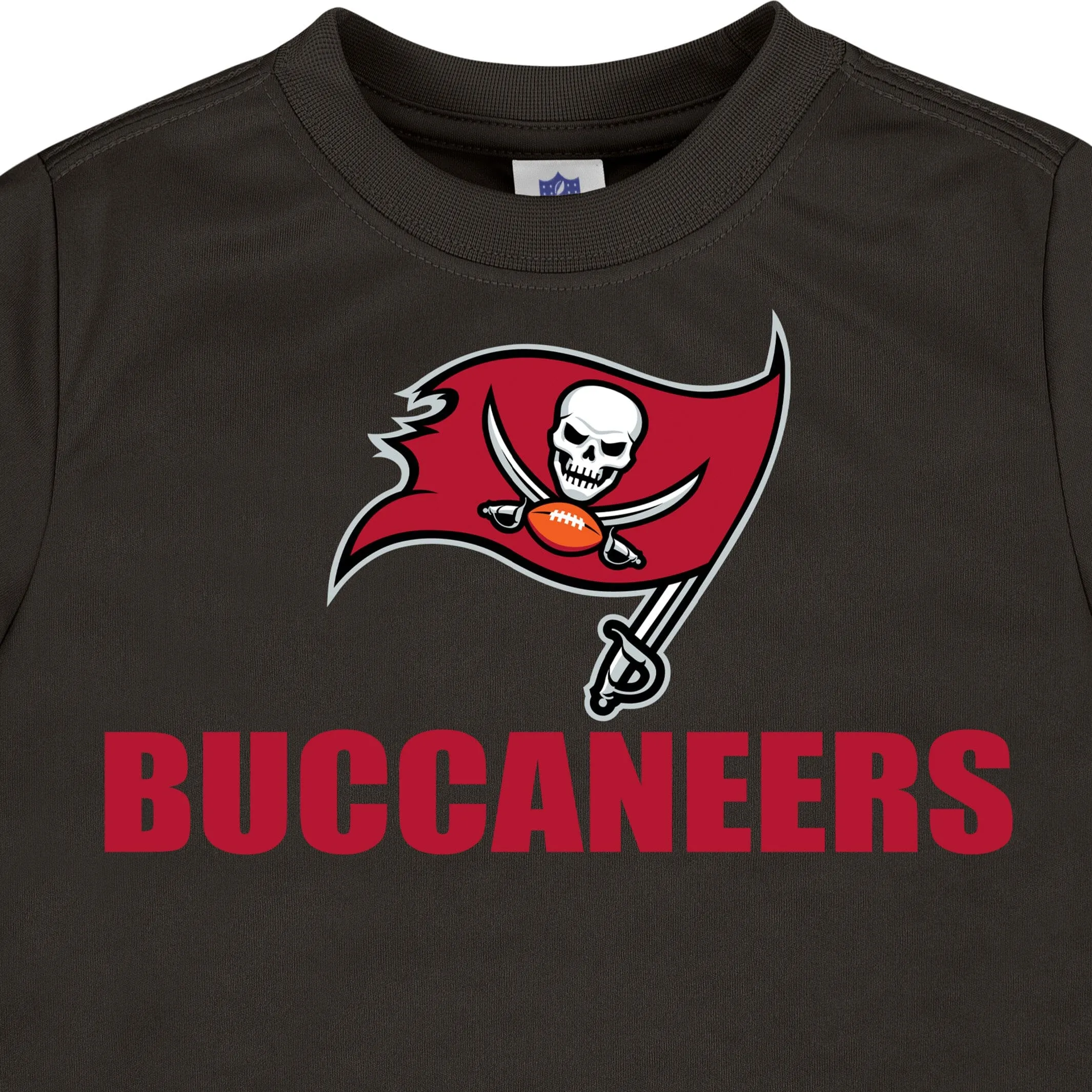 3-Pack Infant & Toddler Boys Buccaneers Short Sleeve Tees