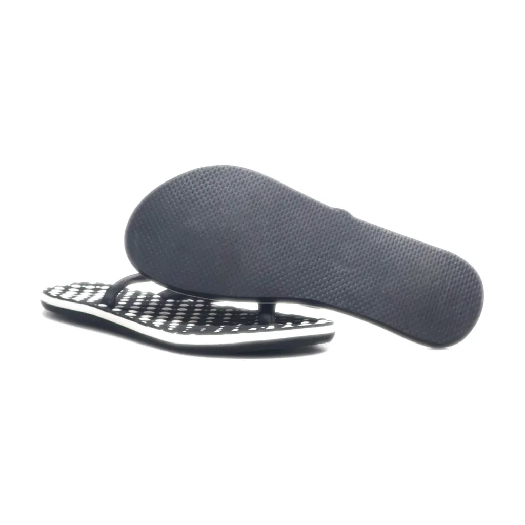 Adidas Eezay Flip Flops Leather Black Colour For Women