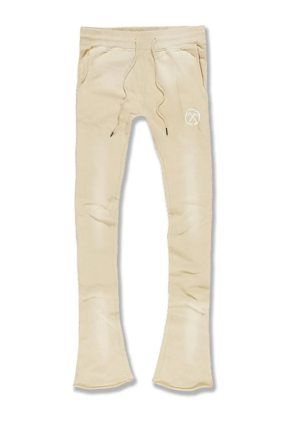 Afterlife Stacked Sweatpants (Khaki)