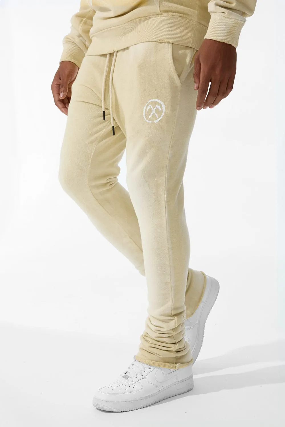 Afterlife Stacked Sweatpants (Khaki)