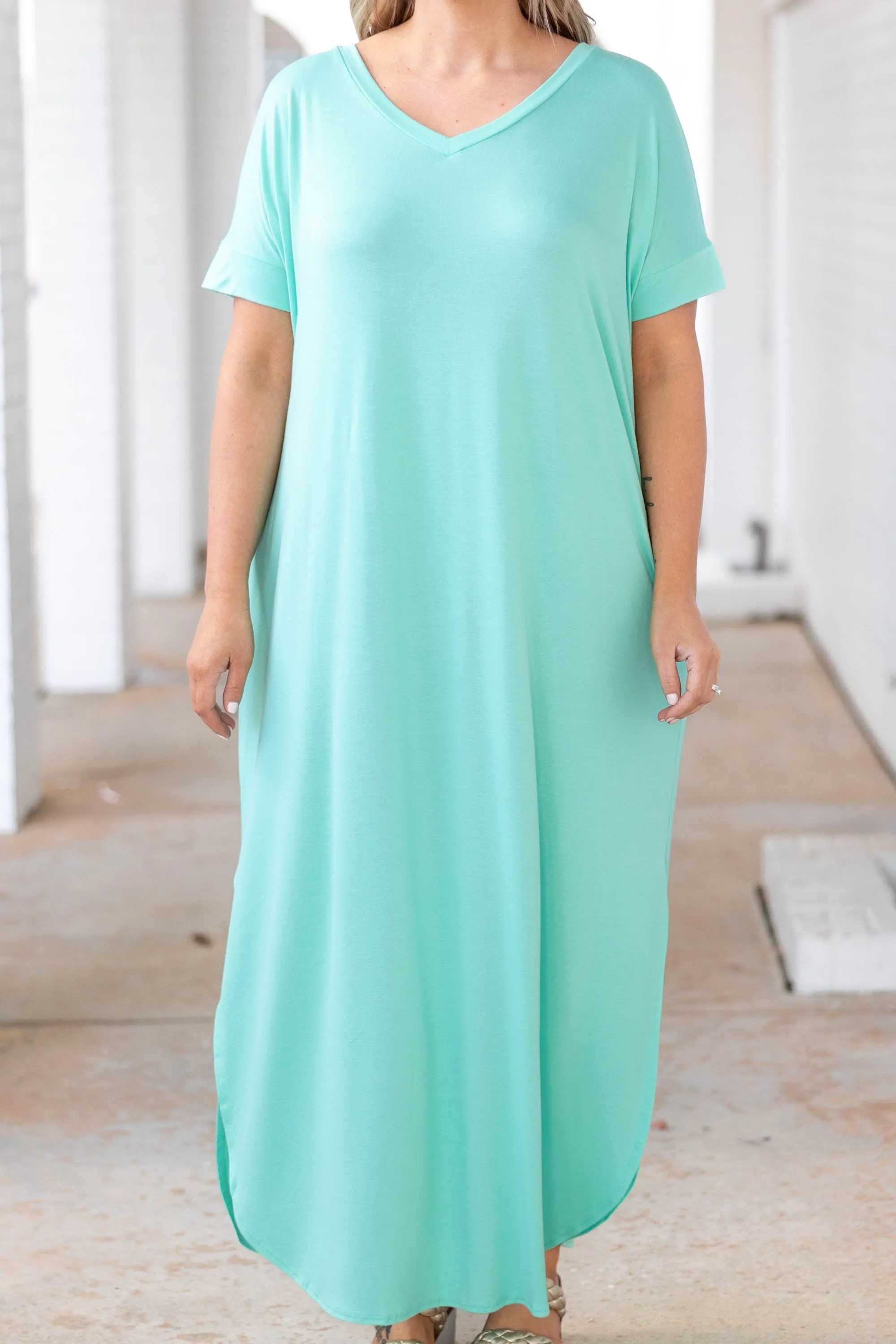 All Summer Long Maxi Dress, Mint