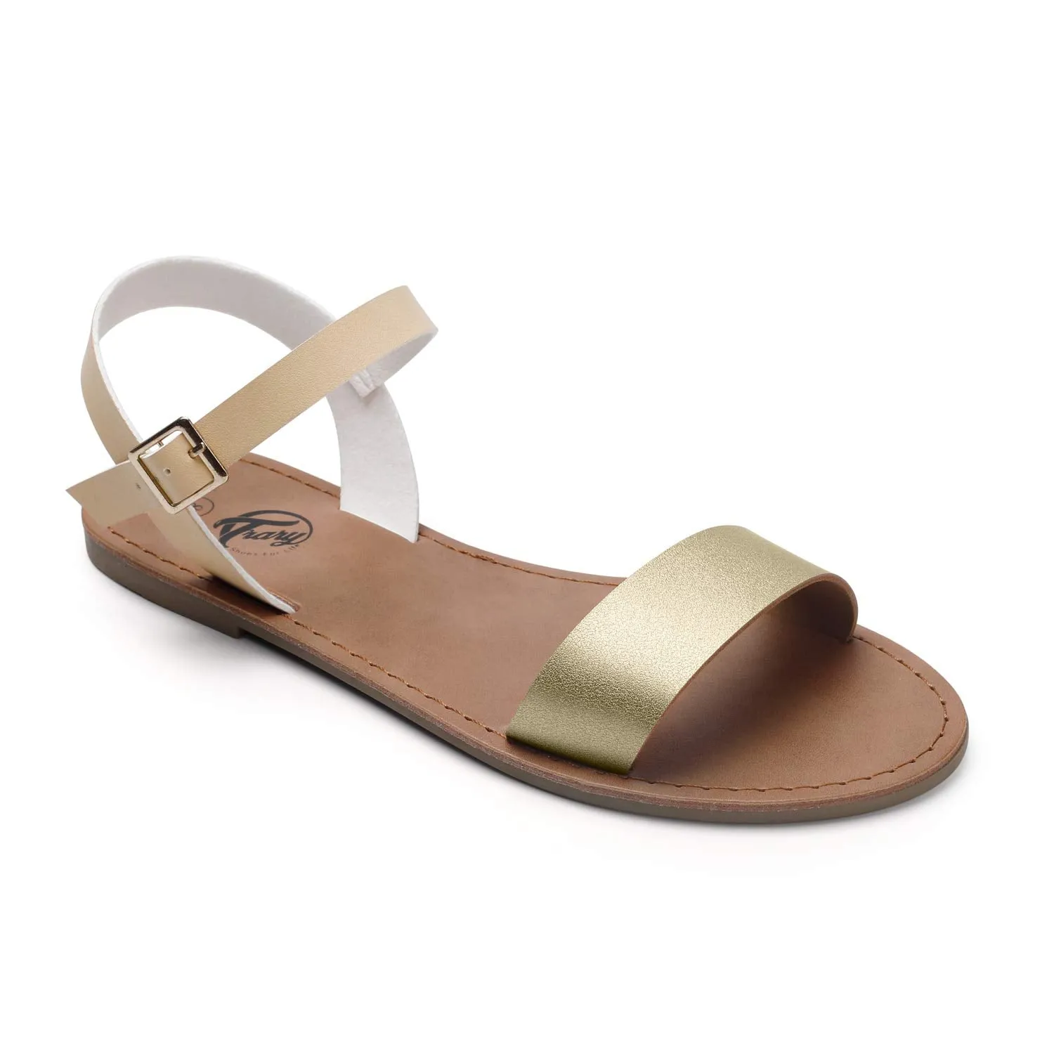 Ankle Strap Summer Flat Sandals