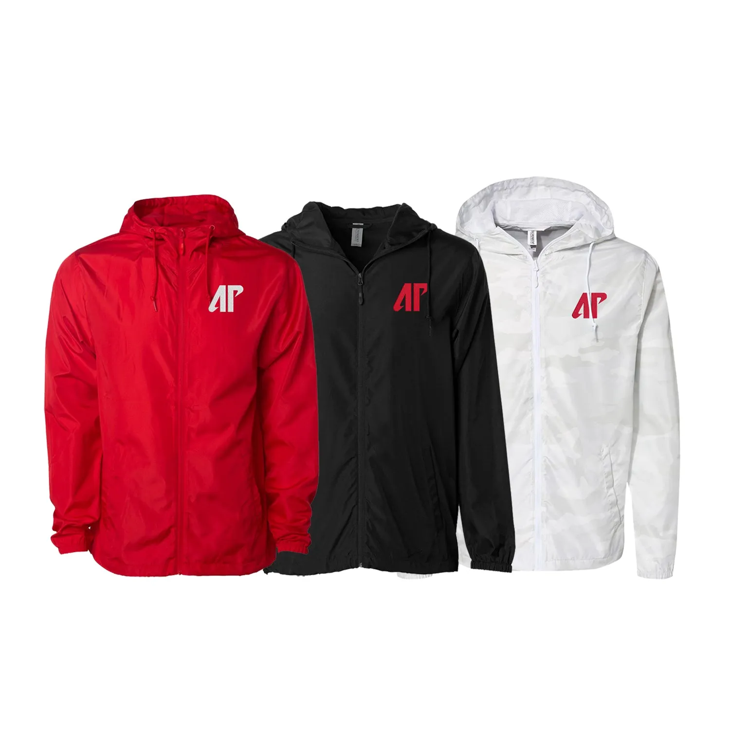 Austin Peay Full Zip Windbreaker - Embroidered with choice of AP Design