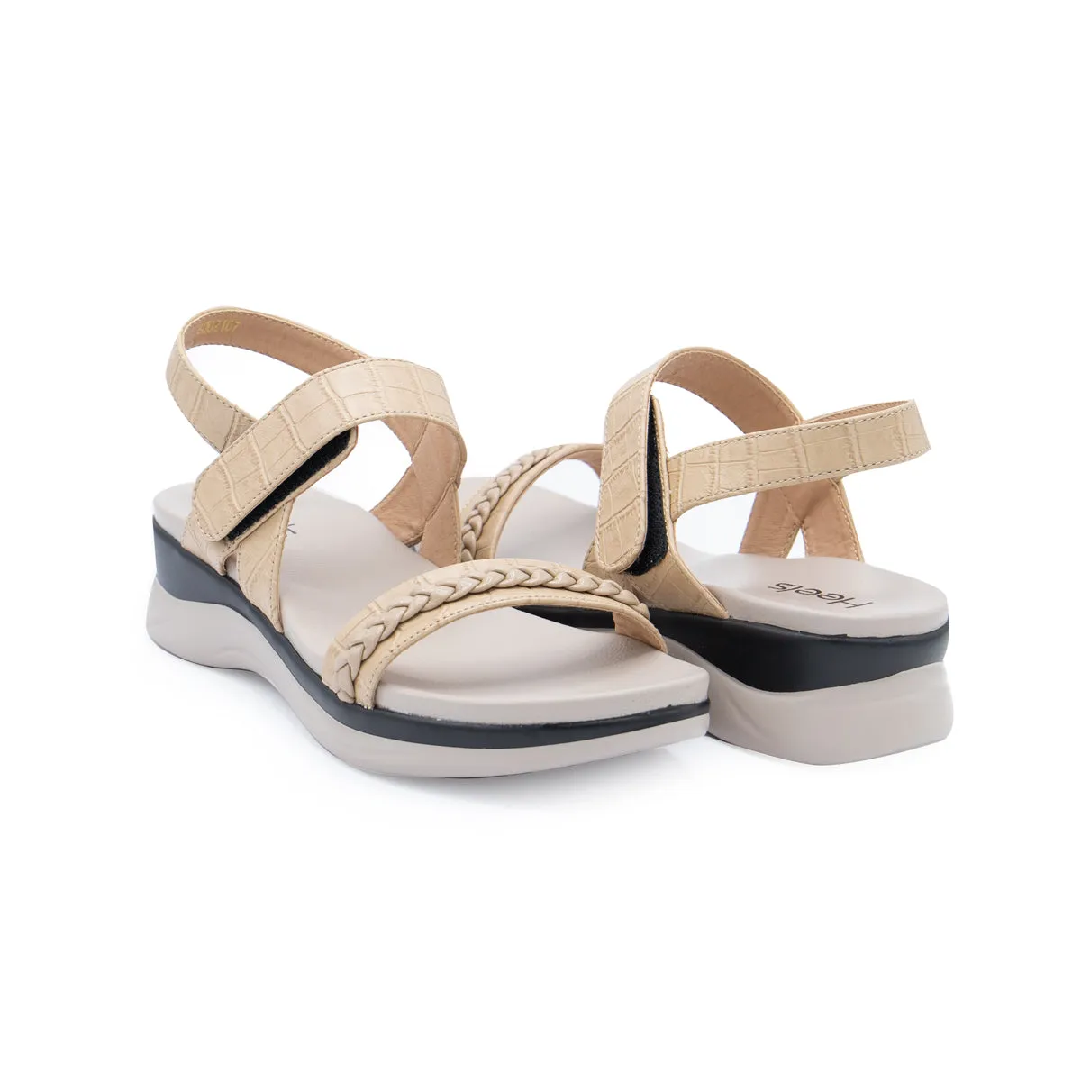 Beige Casual Sandal 079054