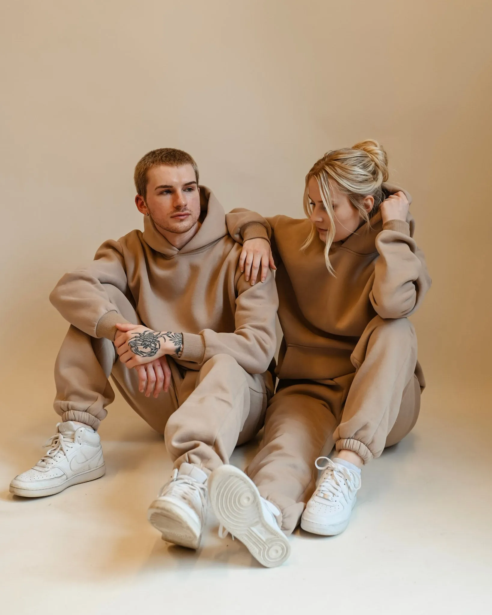 Beige Ultra Cozy Fleece // Sweatpants