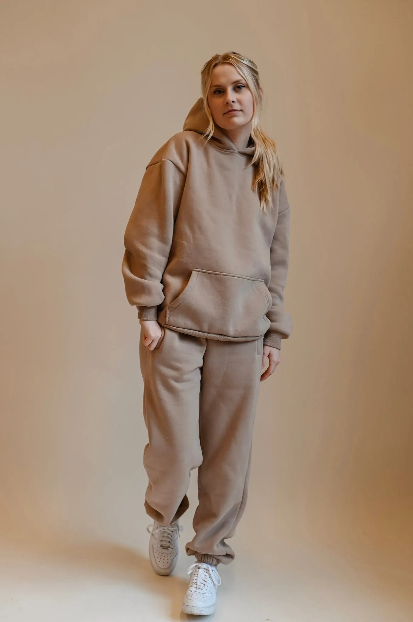 Beige Ultra Cozy Fleece // Sweatpants