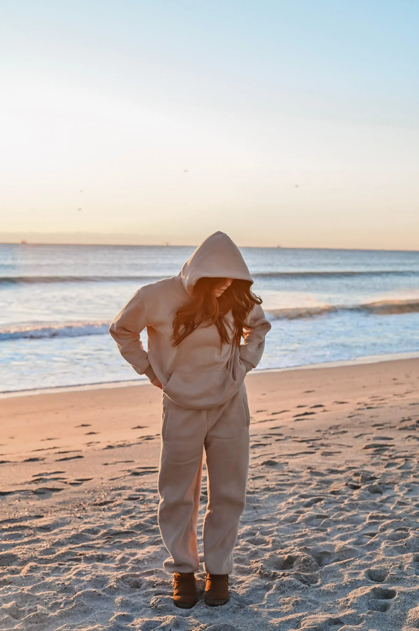 Beige Ultra Cozy Fleece // Sweatpants