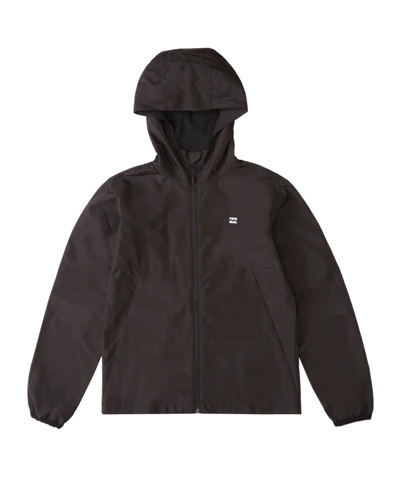 Billabong Boys Transport Windbreaker Jacket-Black