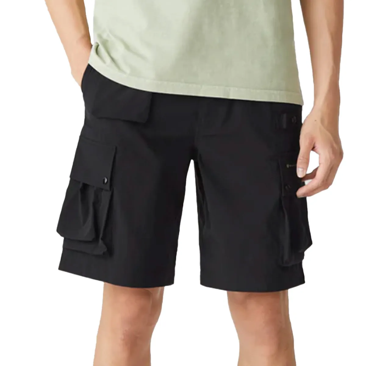 Black Castmaster Technical Cargo Shorts