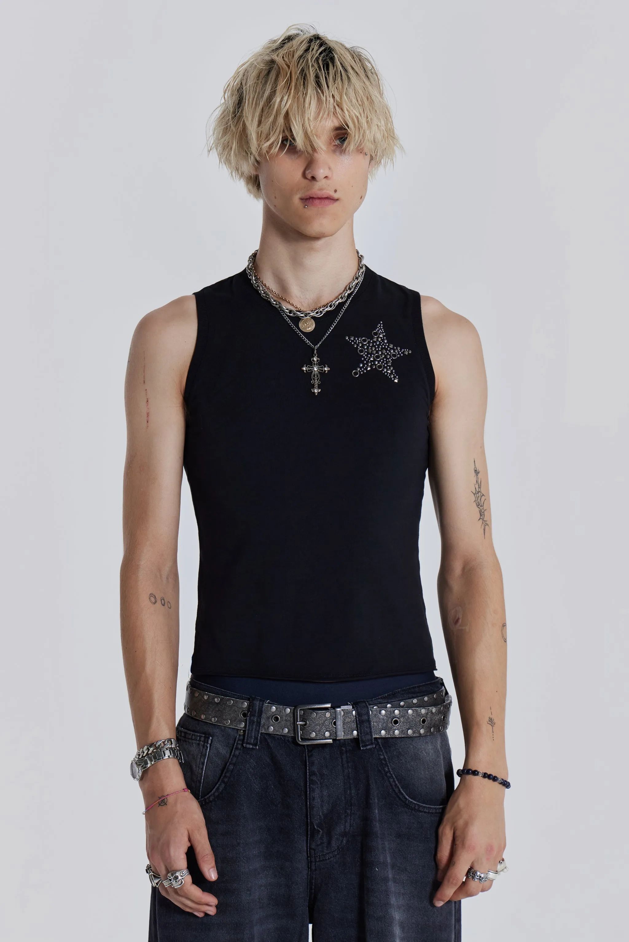 Black Cosmo Vest