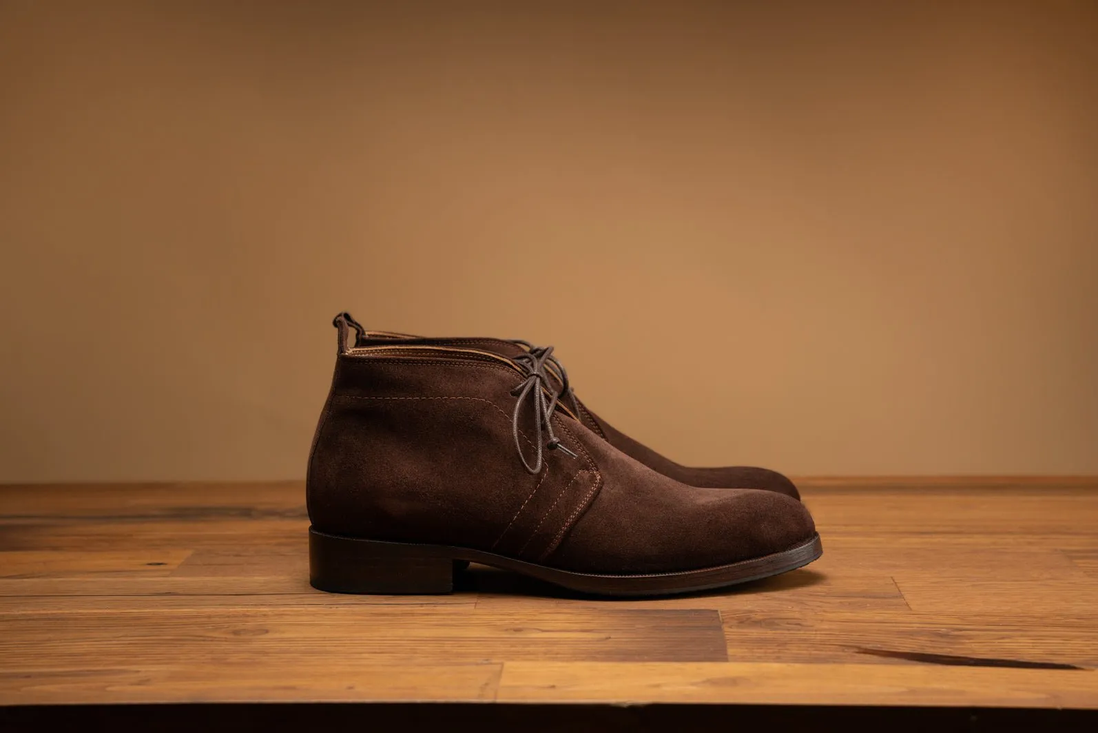 Bosphorus Leather Chukka Boots - Gulf Suede Brown