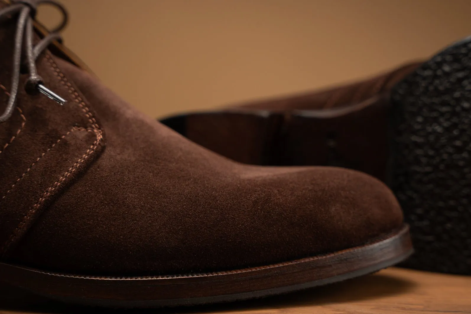 Bosphorus Leather Chukka Boots - Gulf Suede Brown