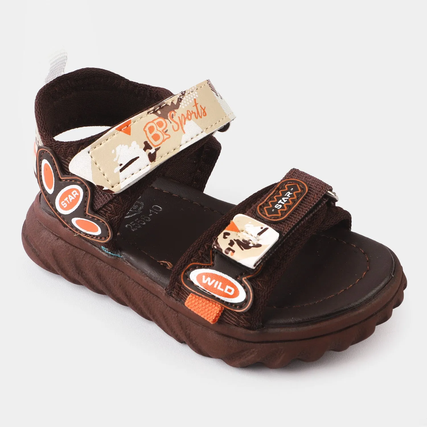 Boys Sandal 2556-10-BROWN