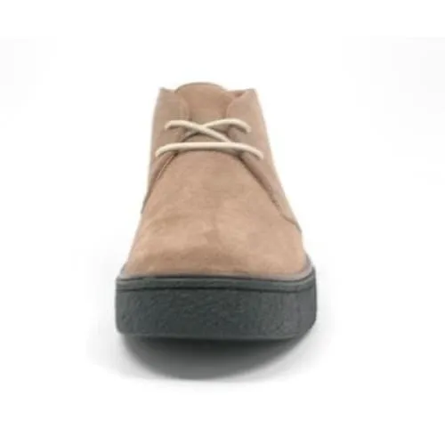 British Walkers Playboy Men's Taupe Suede