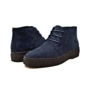 British Walkers Playboy Originals Men's Navy Suede High Top