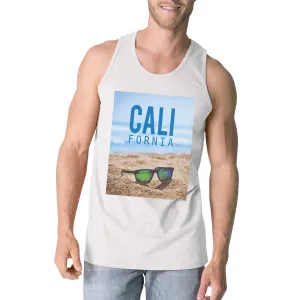 California Beach Sunglasses Mens Lightweight Summer Tanks Cotton