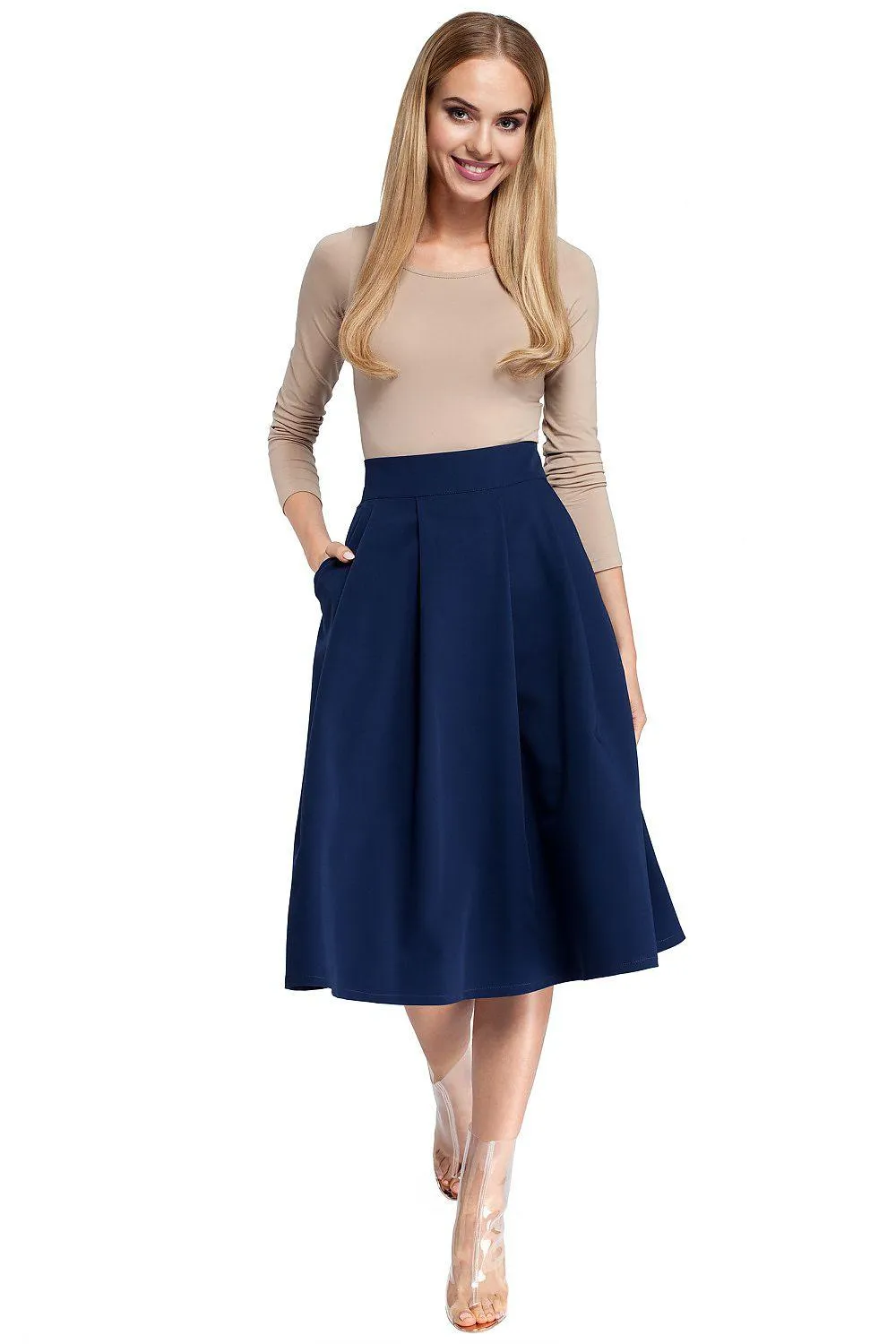 Chic Pleated Midi Skirt: Your Essential Fashion Staple