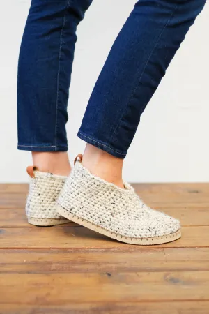 Chukka Slipper Boots Crochet Pattern