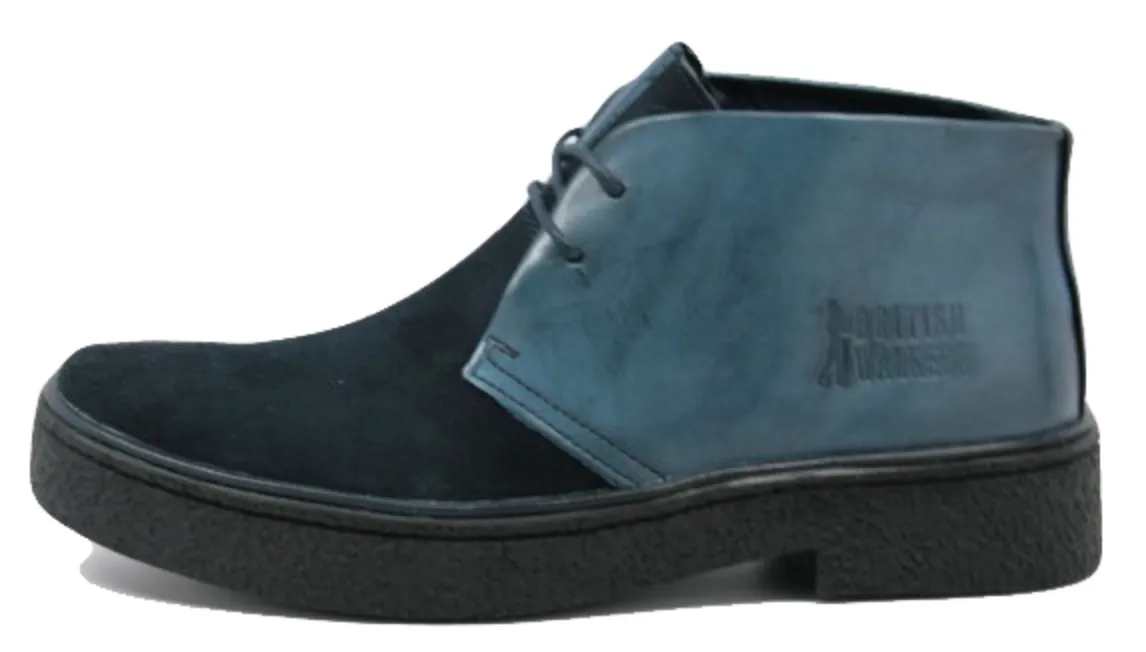 Classic Playboy Chukka Boot Split Toe Leather & Suede