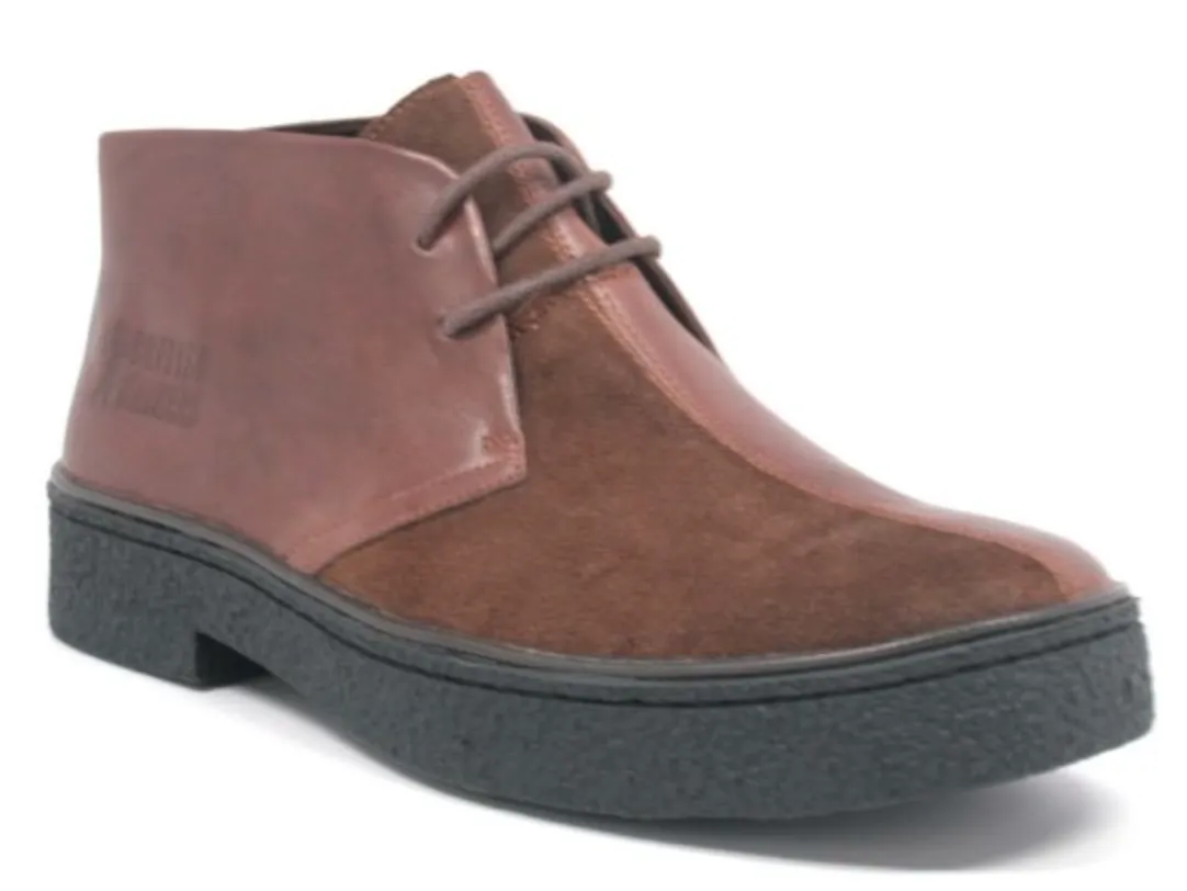 Classic Playboy Chukka Boot Split Toe Leather & Suede