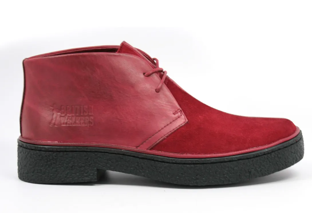 Classic Playboy Chukka Boot Split Toe Leather & Suede