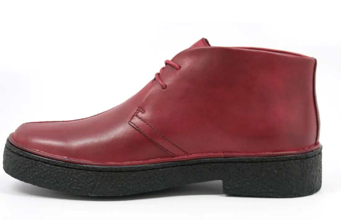 Classic Playboy Chukka Boot Split Toe Leather & Suede