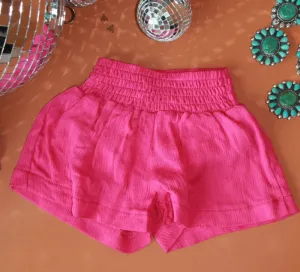 Cool Chic Hot Pink Shorts