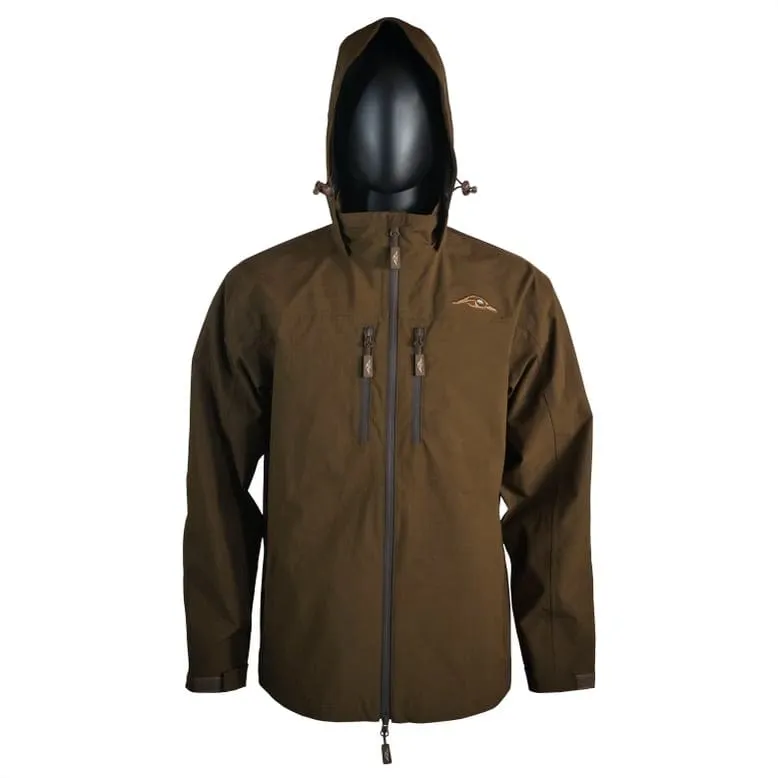 Dark Brown Lightweight Rain Jacket