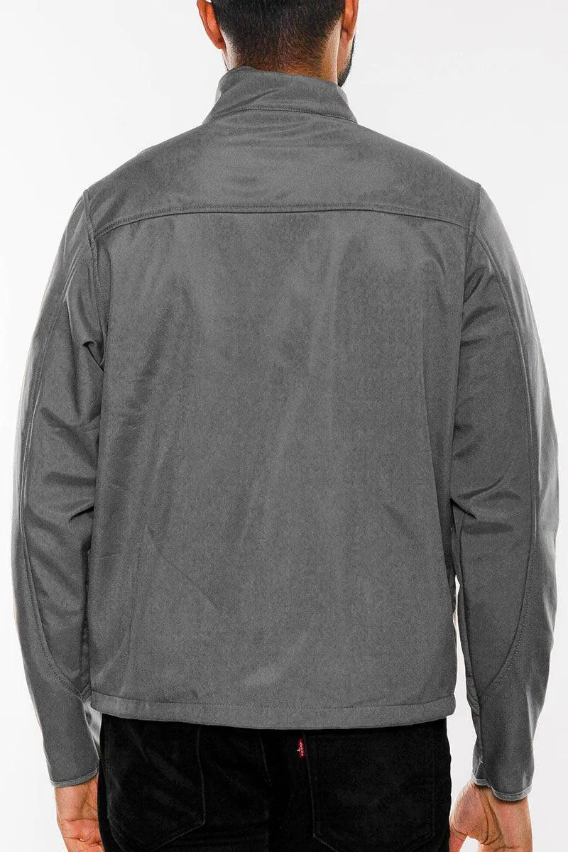 Dark Grey Storm Windbreaker Jacket