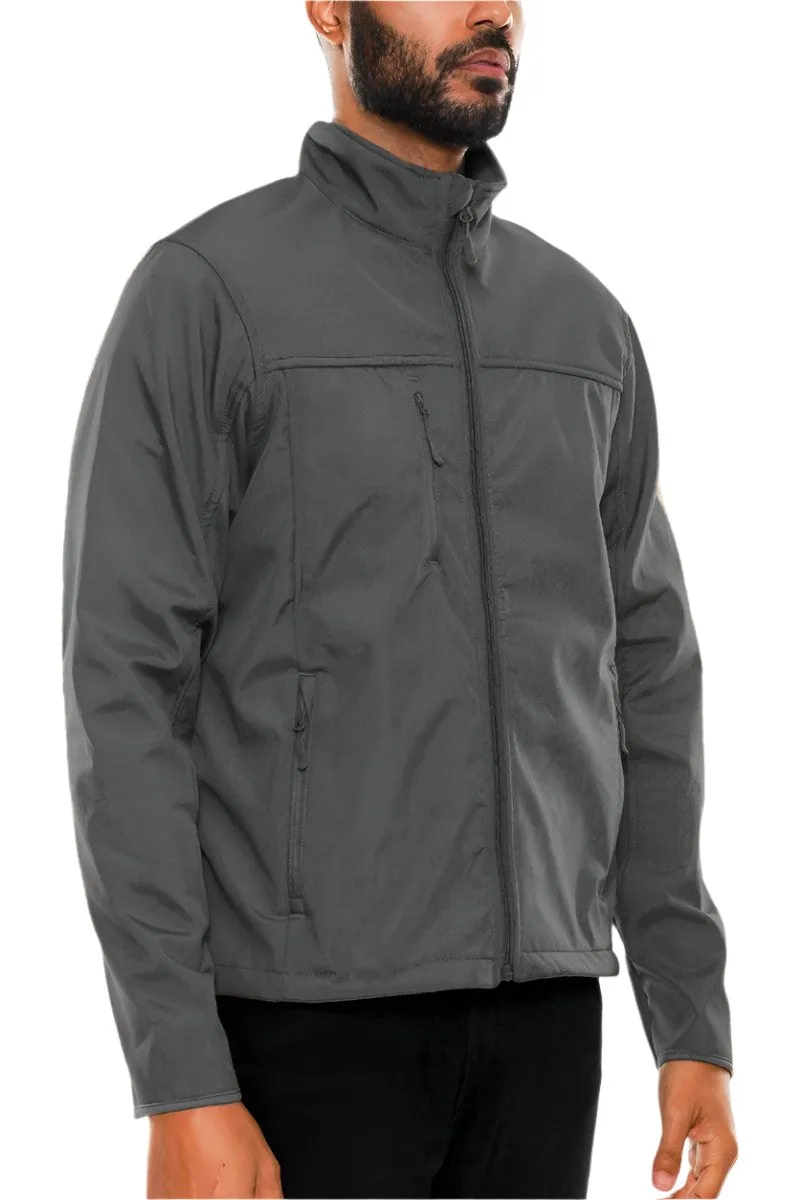 Dark Grey Storm Windbreaker Jacket