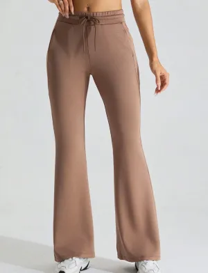 Drawstring Wide-Leg Joggers