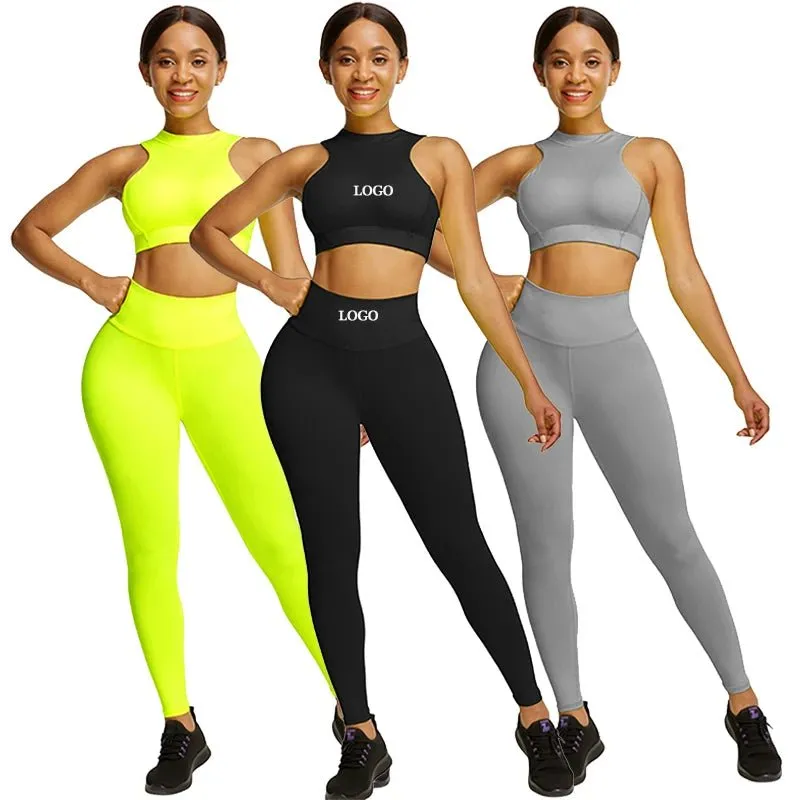 fast dry solid cheap tracksuits loose yoga active wear sets  short sleeve suit plus size running workout short clothes for women