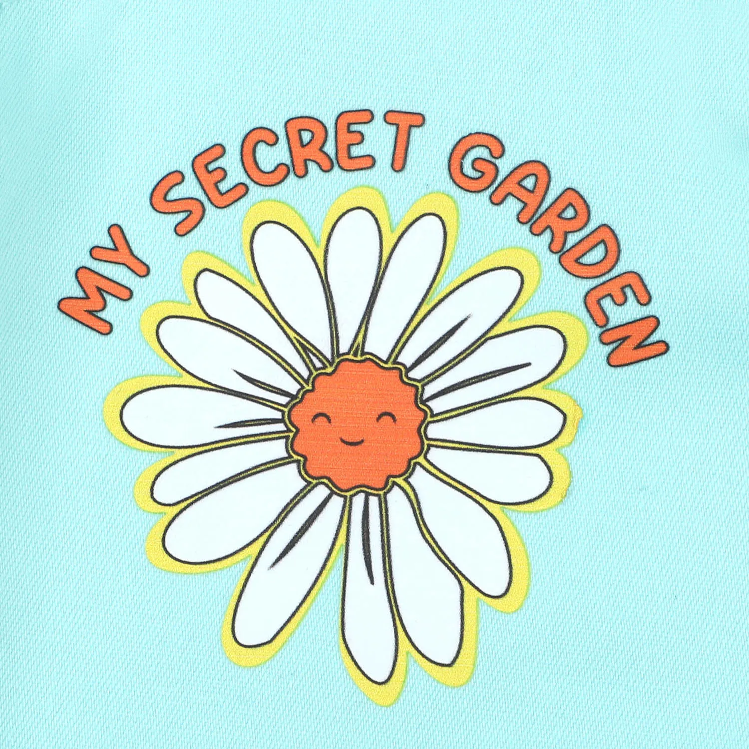 Girls Cotton Short My Secret Garden - Aqua Green