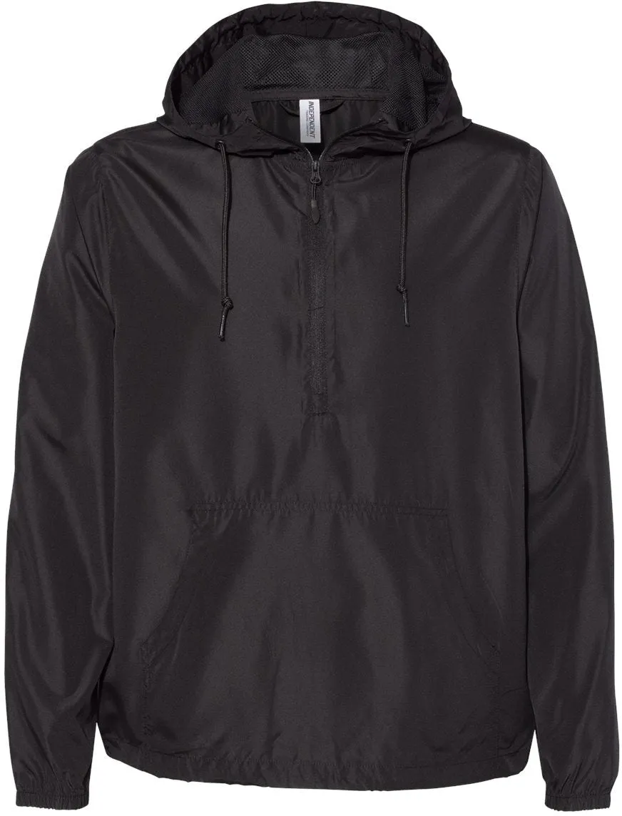 Independent Trading Co. Lightweight Windbreaker Pullover Jacket 