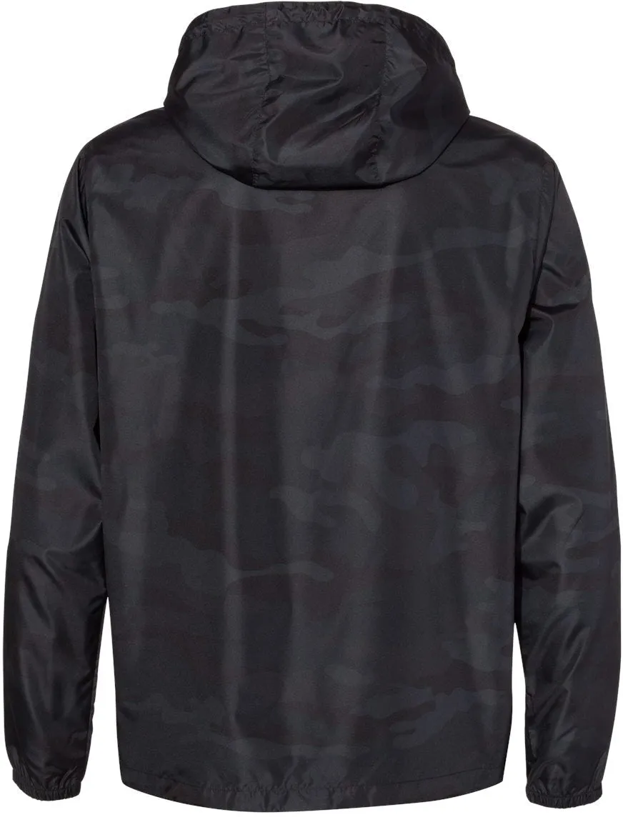 Independent Trading Co. Lightweight Windbreaker Pullover Jacket 