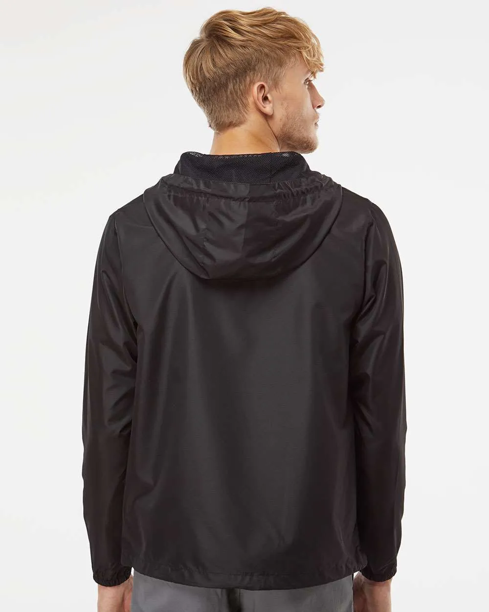 Independent Trading Co. Lightweight Windbreaker Pullover Jacket 