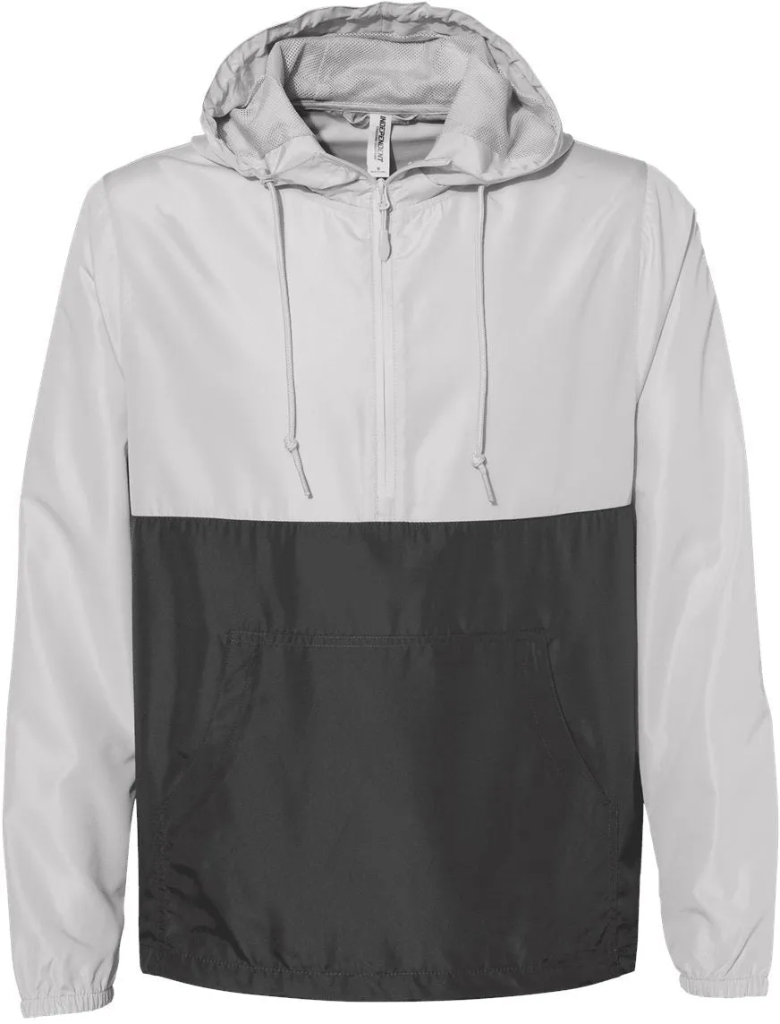 Independent Trading Co. Lightweight Windbreaker Pullover Jacket 