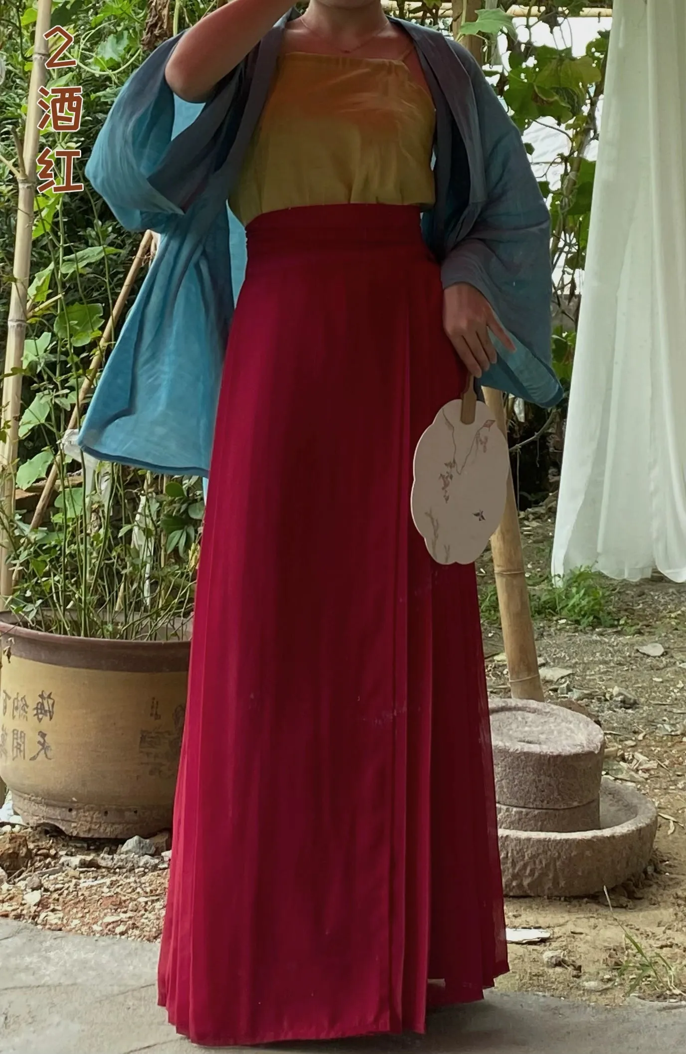 Iris 艾莉丝 36 Colors Song Dynasty Daily Chiffon Baidiequn Skirt