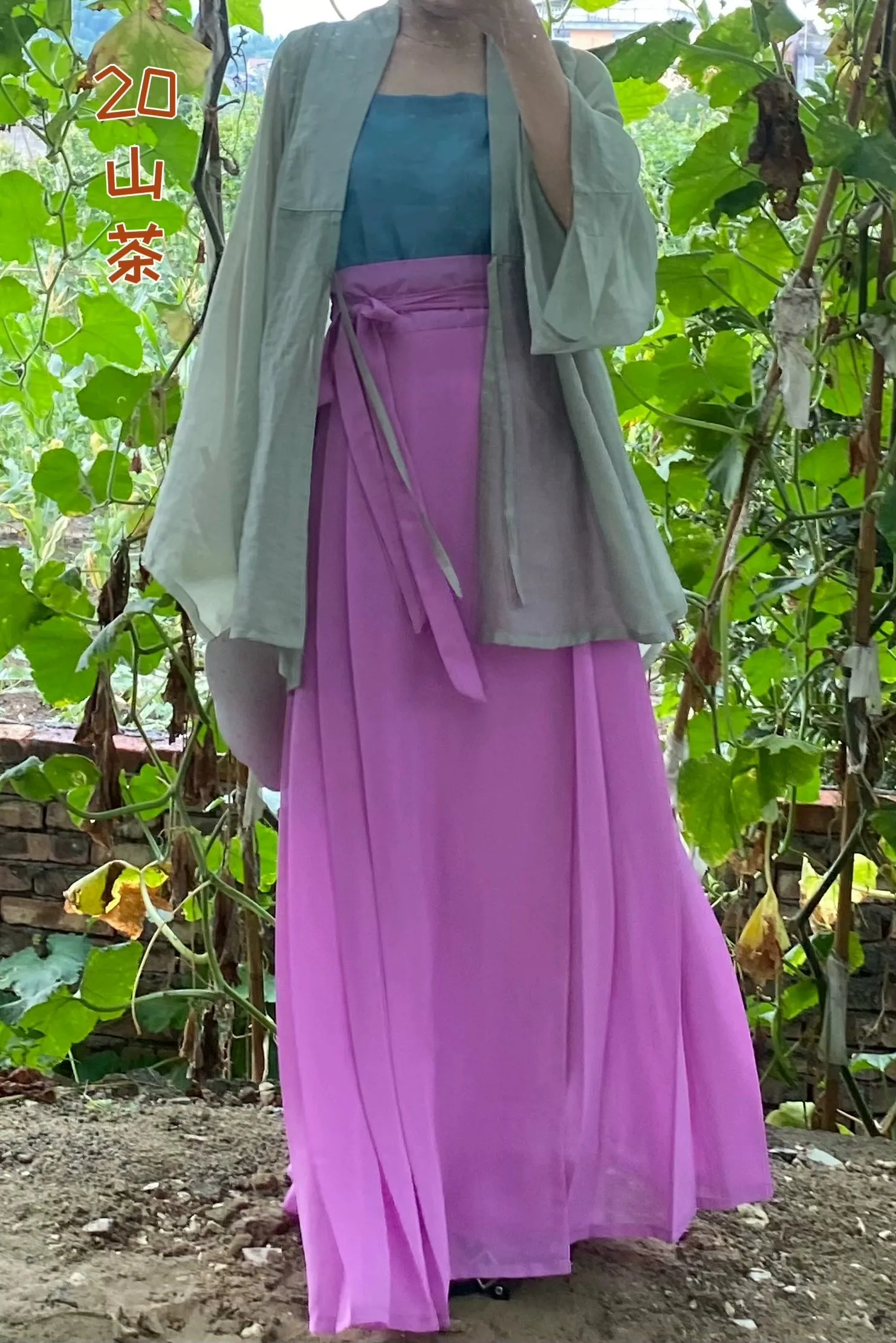 Iris 艾莉丝 36 Colors Song Dynasty Daily Chiffon Baidiequn Skirt