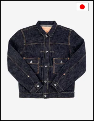 Iron Heart IHJ-507-SLB  16oz Slubby Selvedge Denim Type II Jacket - Indigo