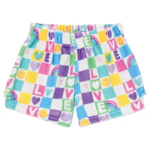 Iscream Talk About Love Plush Shorts