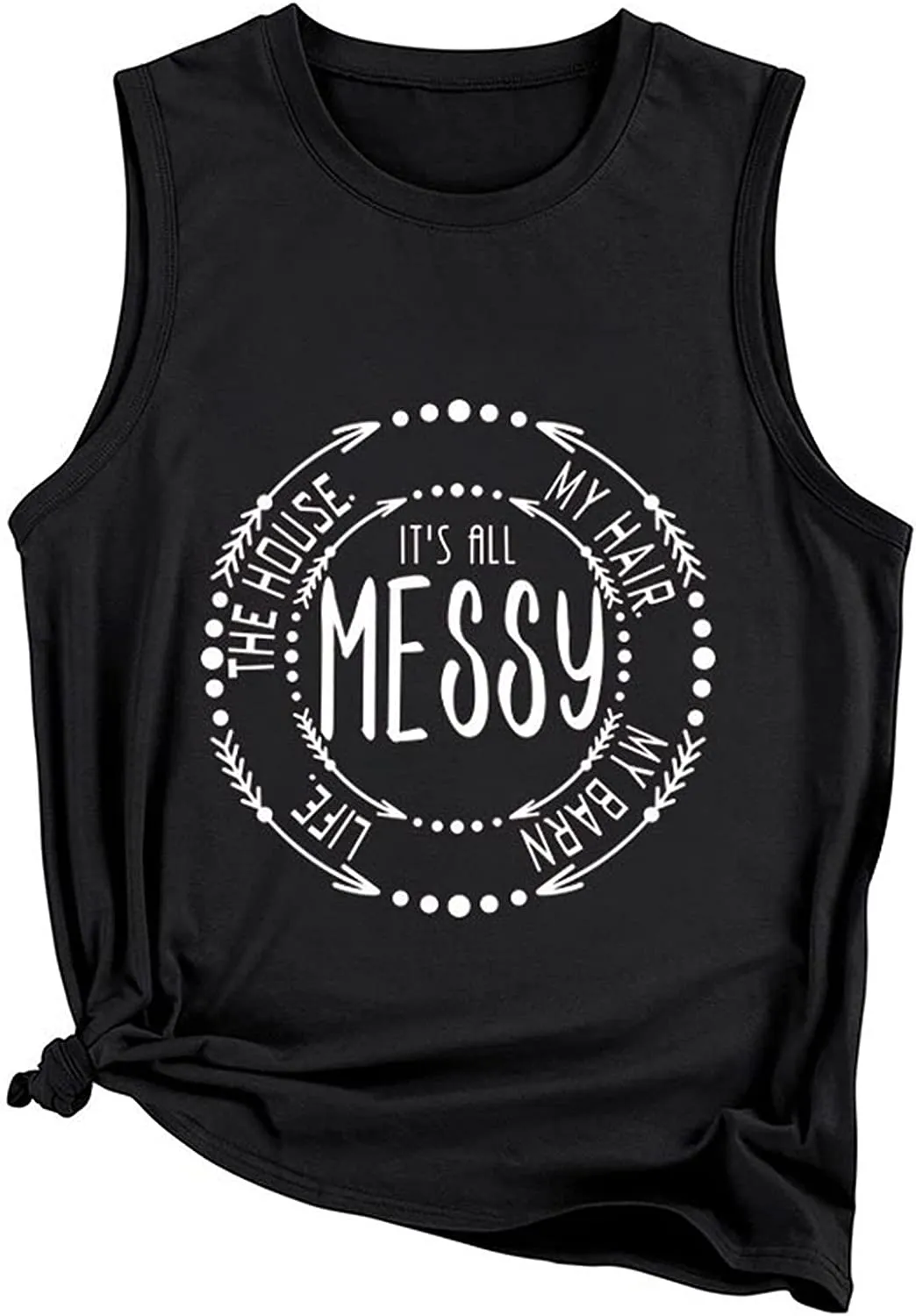 It's All Messy T-Shirt Women Graphic Tees