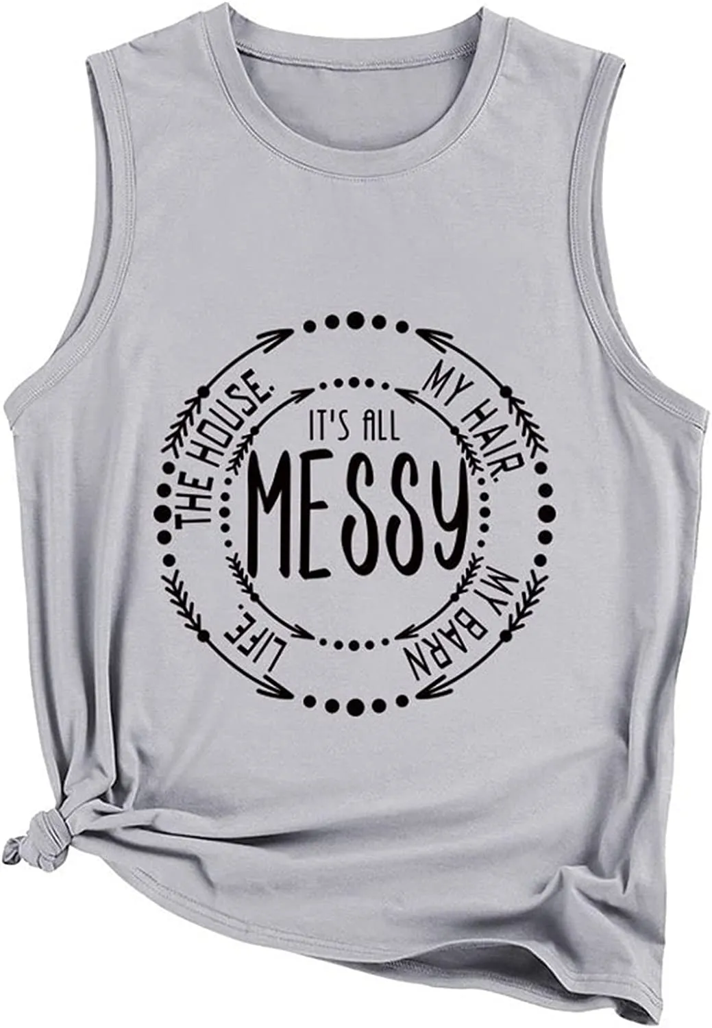 It's All Messy T-Shirt Women Graphic Tees