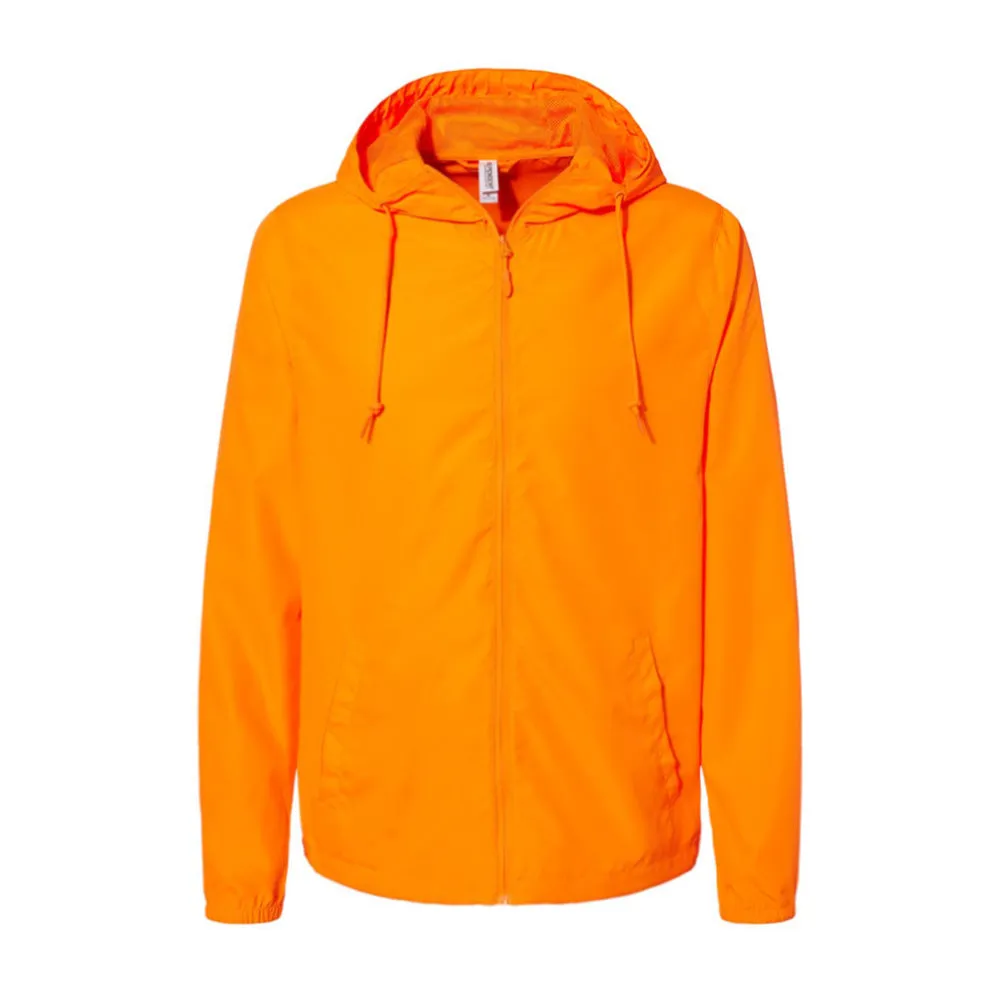 Lightweight Windbreaker Full-Zip Jacket