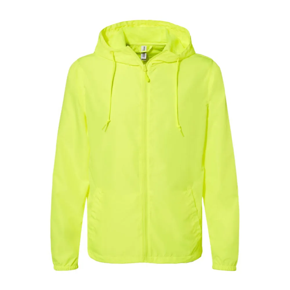 Lightweight Windbreaker Full-Zip Jacket