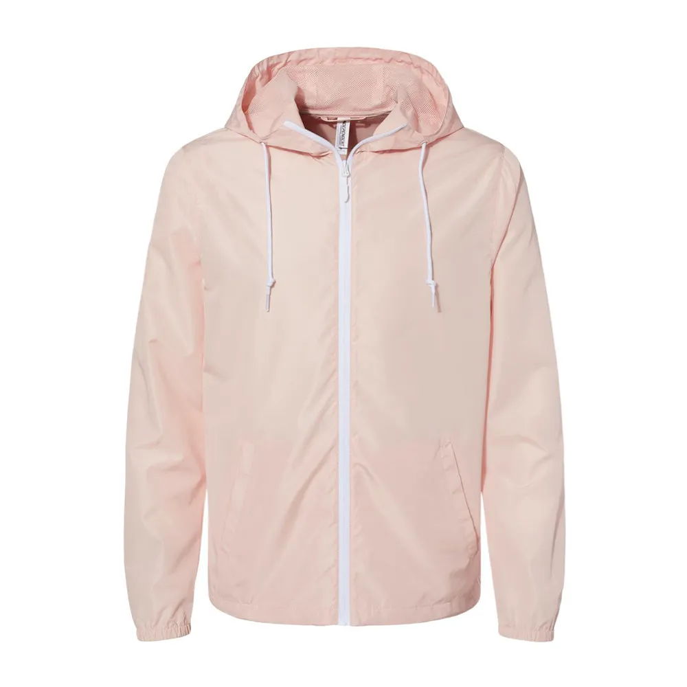 Lightweight Windbreaker Full-Zip Jacket