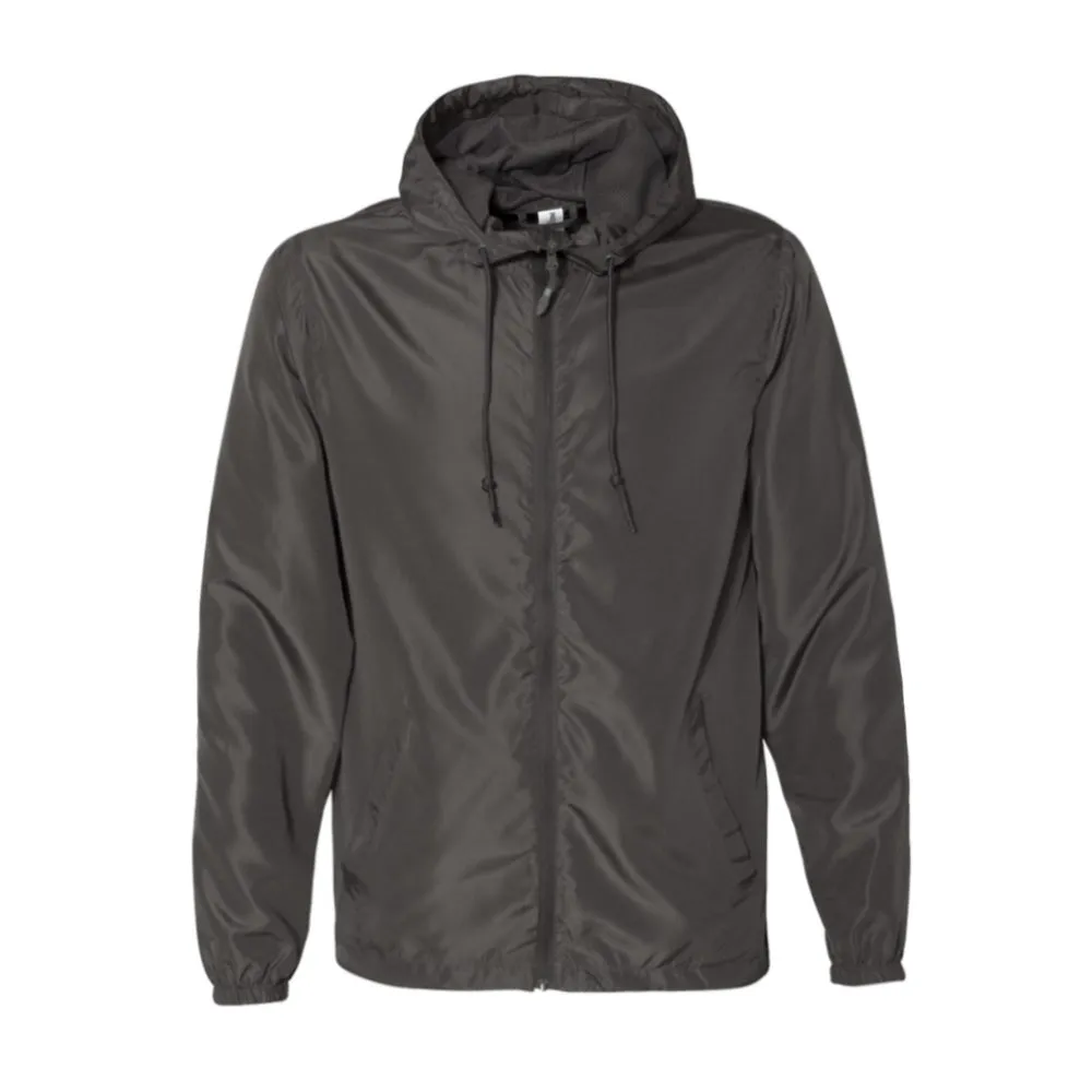 Lightweight Windbreaker Full-Zip Jacket