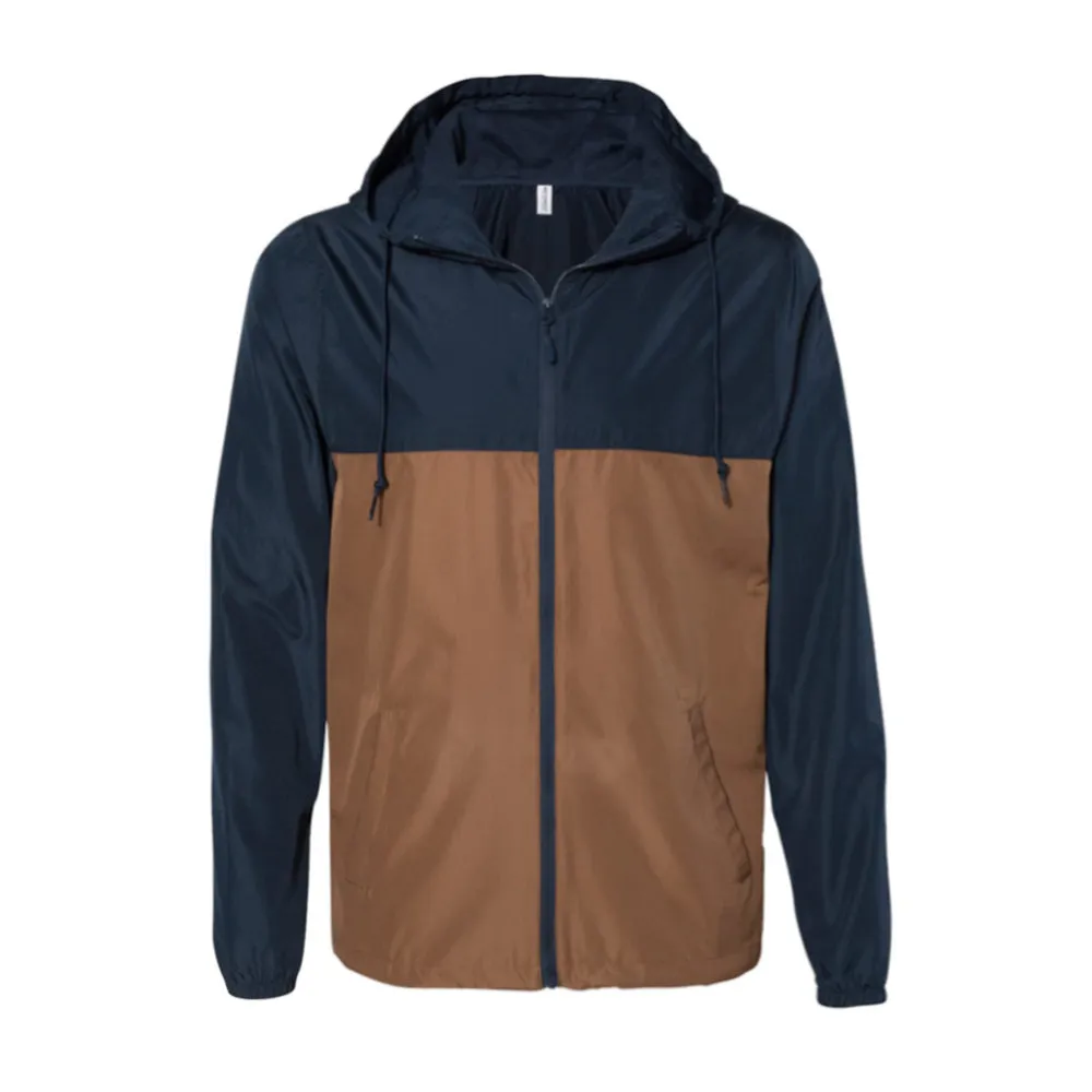 Lightweight Windbreaker Full-Zip Jacket