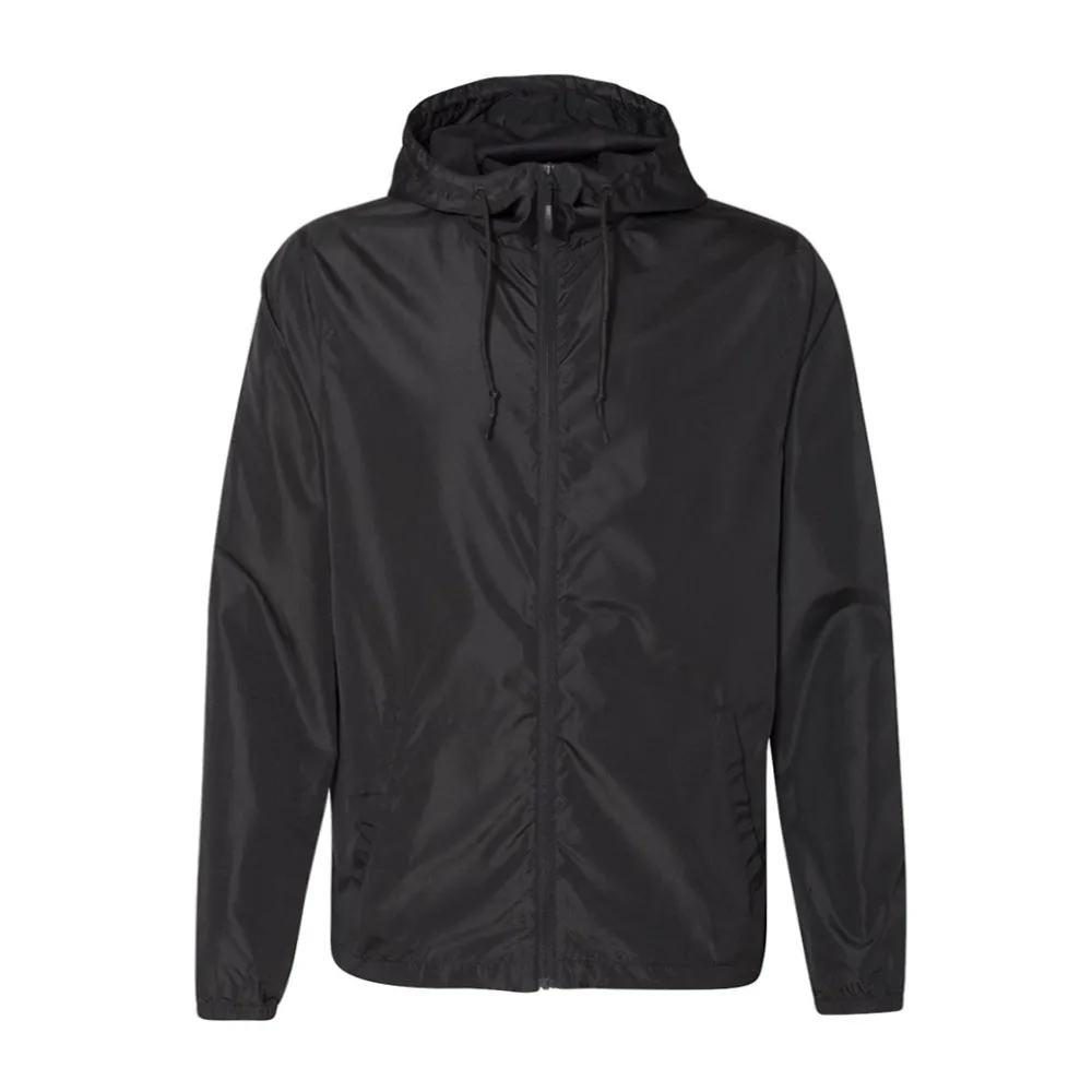 Lightweight Windbreaker Full-Zip Jacket