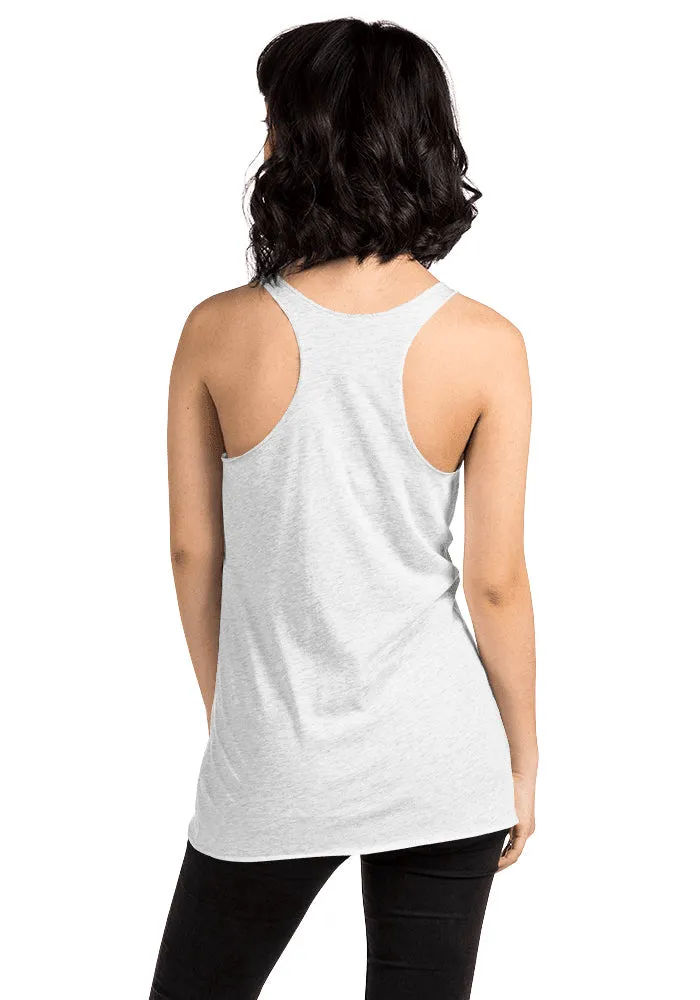 Lovin' It Retro Groovy Racerback Tank Top